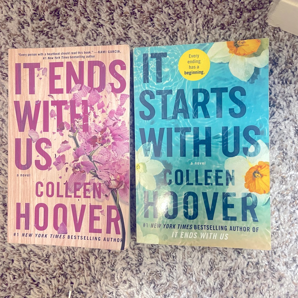 Colleen Hoover set - It starts with us and it ends with us